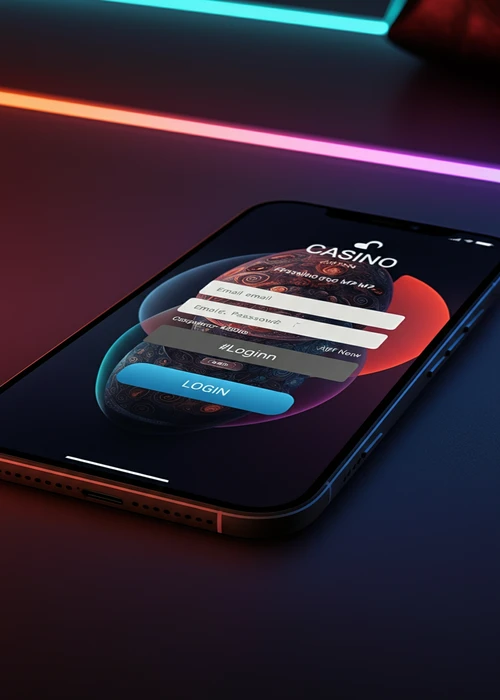 Screenshot der Login-Maske von Weltbet Casino auf einem Smartphone, mit Eingabefeldern für Benutzername und Passwort sowie der Option zur Passwortwiederherstellung.